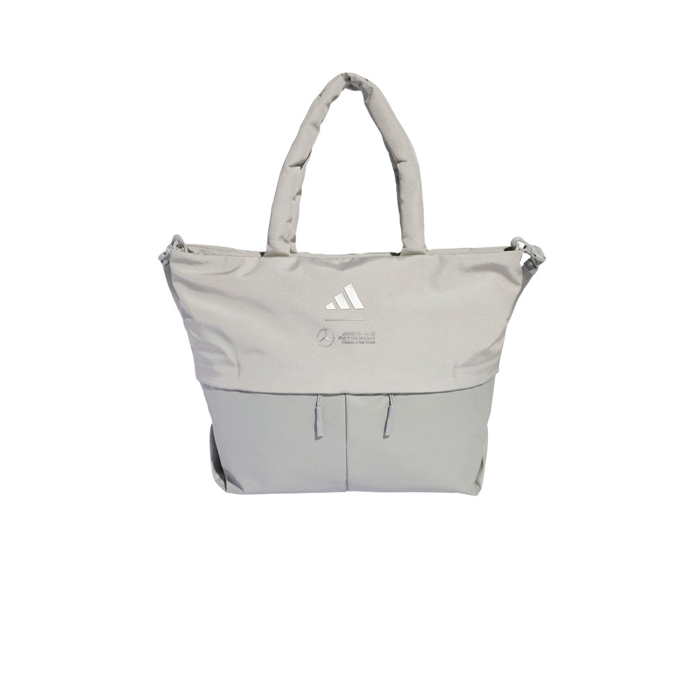 ★送料込★adidas★Mercedes-AMG Petronas Arrows Tote Bag MERCEDES-AMG F1 ADIDAS 2025 SILVER ARROWS TOTE BAG 💰MOP
