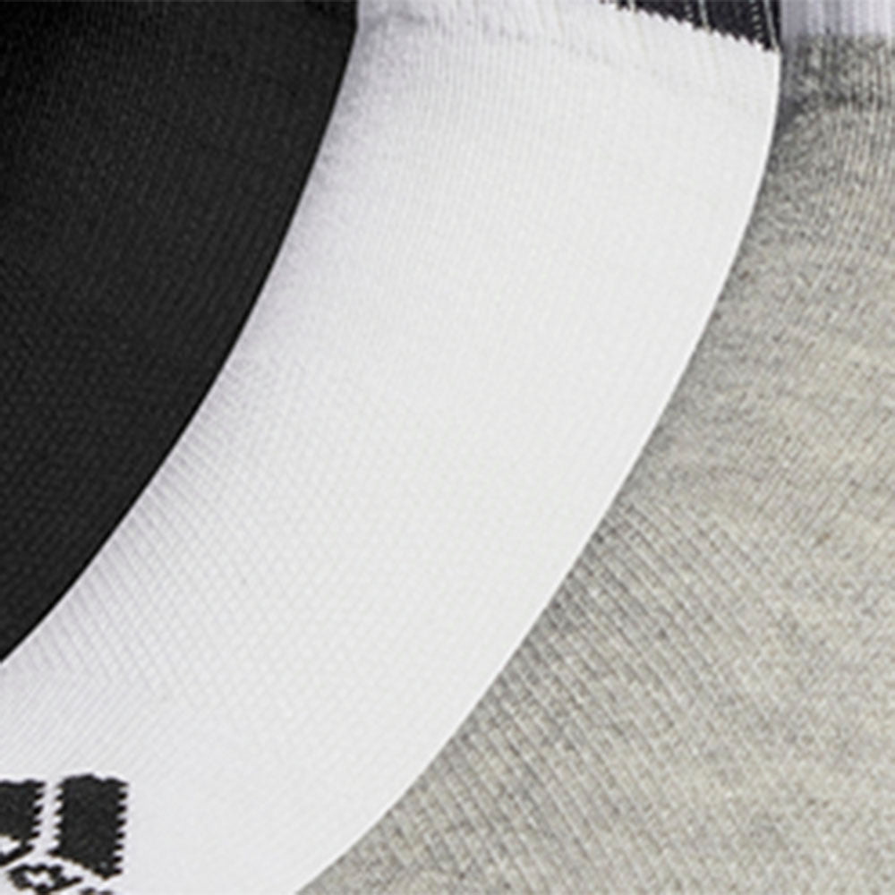 ADIDAS 3-Stripes Cushioned Sportswear Low-Cut Unisex Socks (3 Pairs)