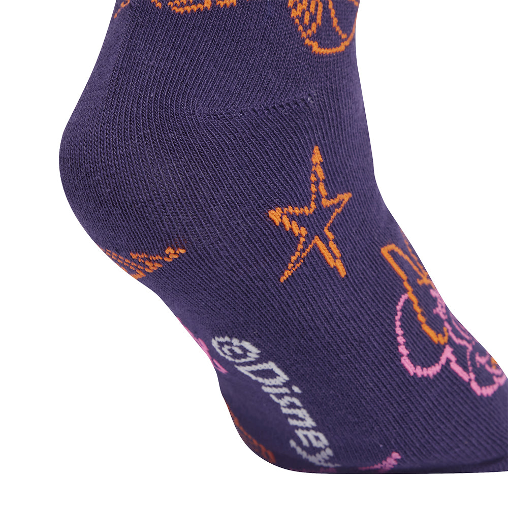 ADIDAS Disney Minnie Mouse Girls Socks (3 Pairs)