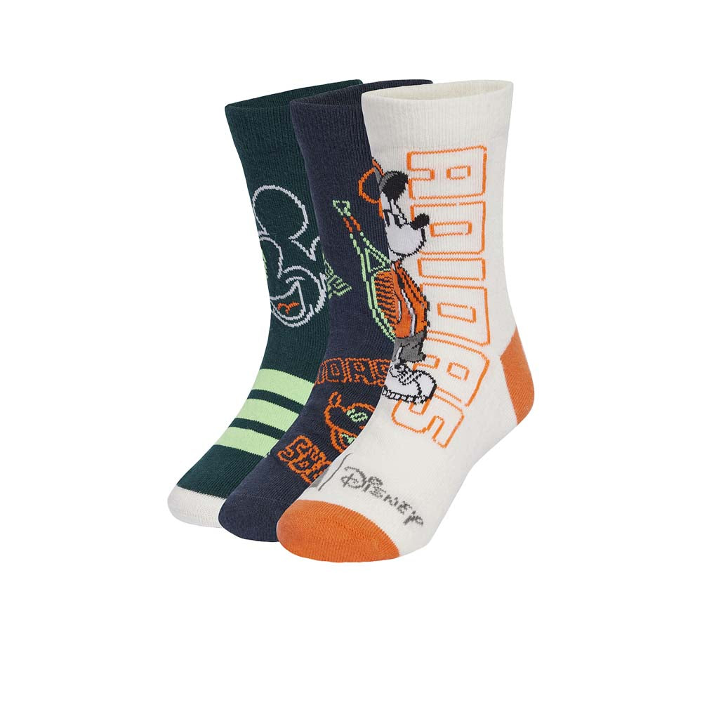 ADIDAS Disney Mickey Mouse Kids Socks (3 Pairs)