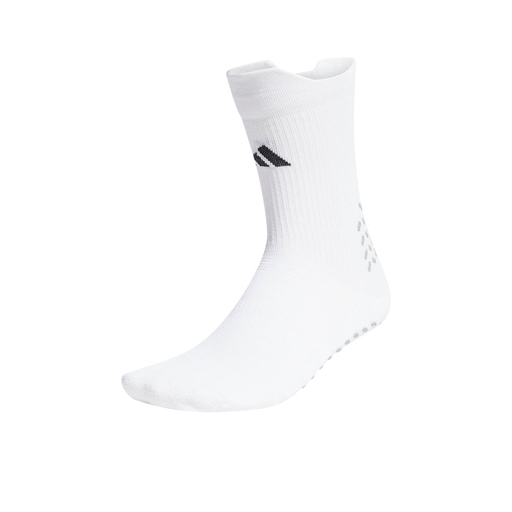 ADIDAS Football GRIP Printed Cushioned Crew Performance ถุงเท้าฟุตบอลผู้ชาย