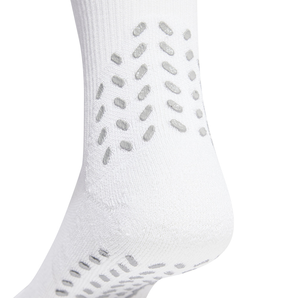 ADIDAS Football GRIP Printed Cushioned Crew Performance ถุงเท้าฟุตบอลผู้ชาย