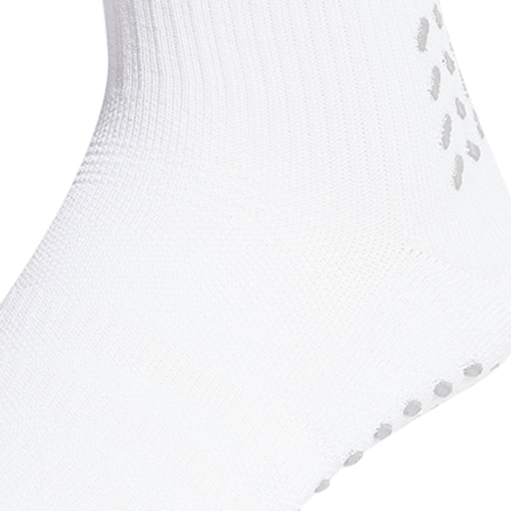 ADIDAS Football GRIP Printed Cushioned Crew Performance ถุงเท้าฟุตบอลผู้ชาย