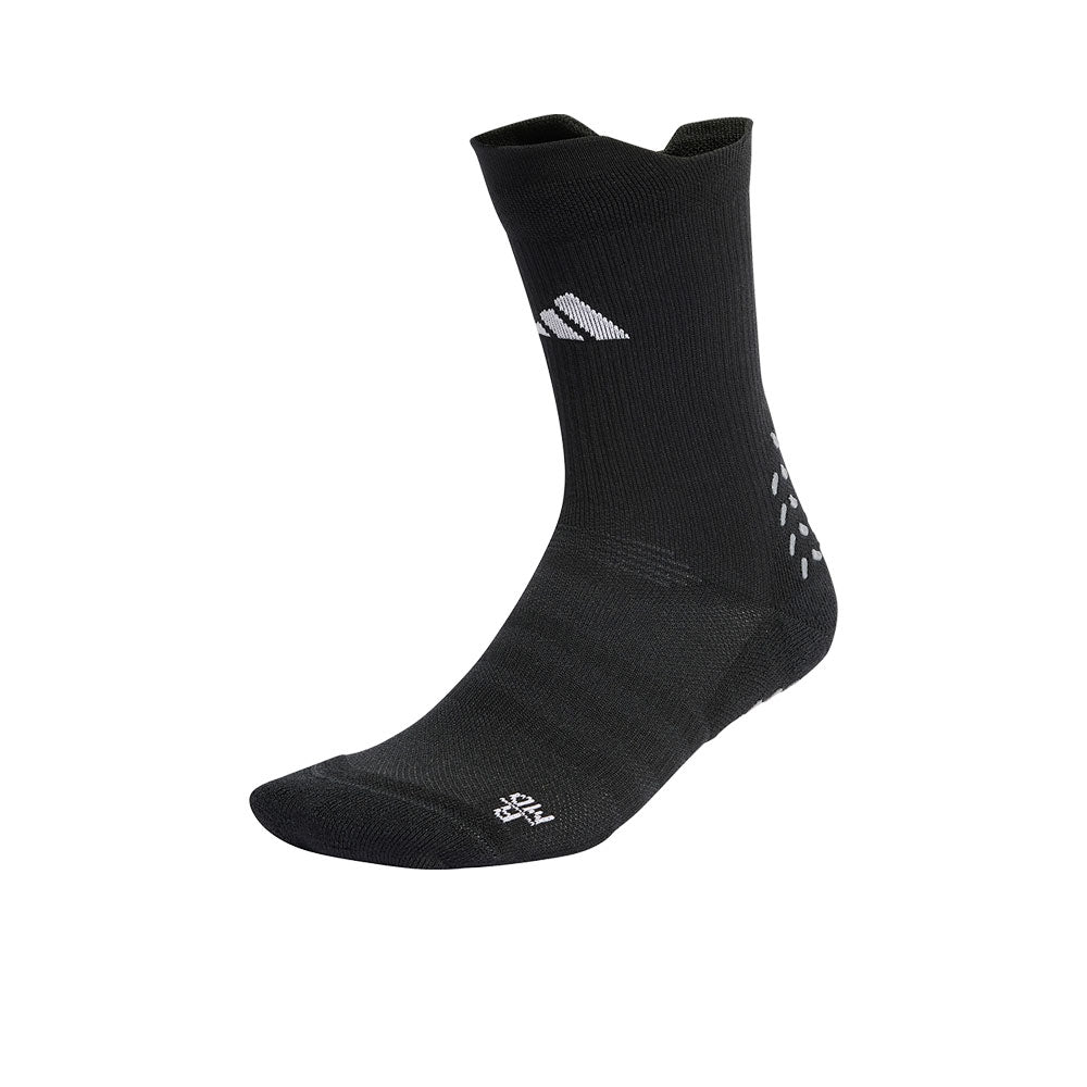 ADIDAS Football GRIP Printed Cushioned Crew Performance ถุงเท้าฟุตบอลผู้ชาย