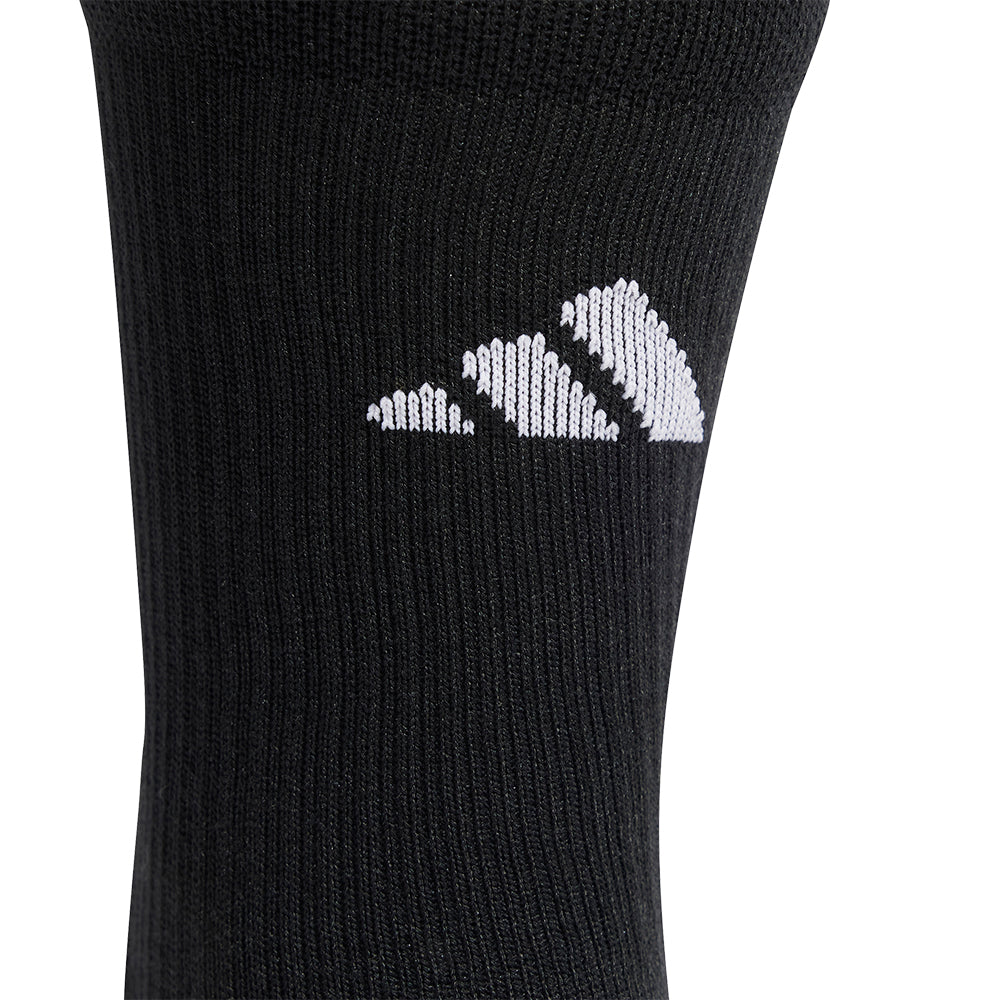ADIDAS Football GRIP Printed Cushioned Crew Performance ถุงเท้าฟุตบอลผู้ชาย