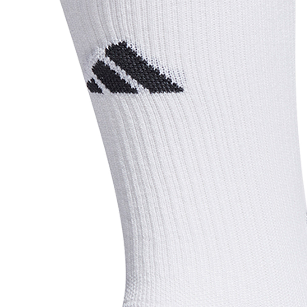 ADIDAS Football GRIP Knitted Crew Cushioned Performance ถุงเท้าฟุตบอลผู้ชาย