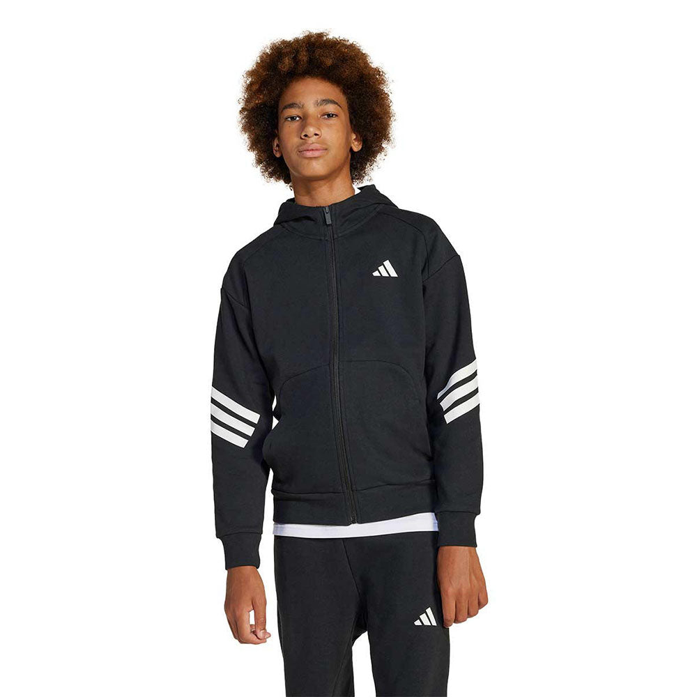 ADIDAS Future Icons 3-Stripes Track เสื้อแจ็คเก็ตเด็ก