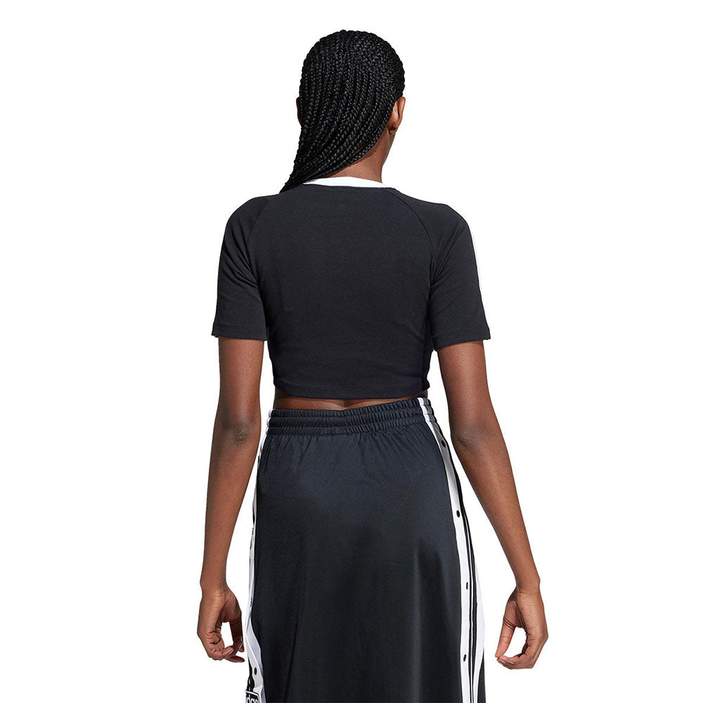 ADIDAS ORIGINALS 3-Stripes Baby Tee Women's T-Shirt