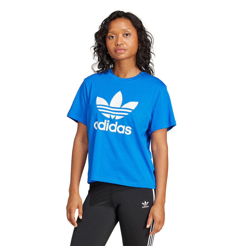 ADIDAS ORIGINALS Adicolor Trefoil Boxy เสื้อยืดผู้หญิง