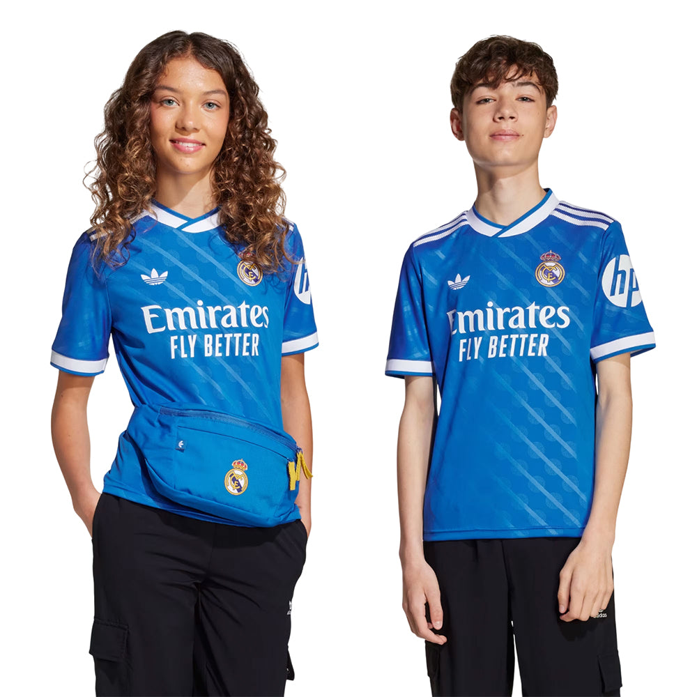 ADIDAS เสื้อแข่งเด็กทีมเรอัล มาดริด ชุดที่สาม ฤดูกาล 2025/26