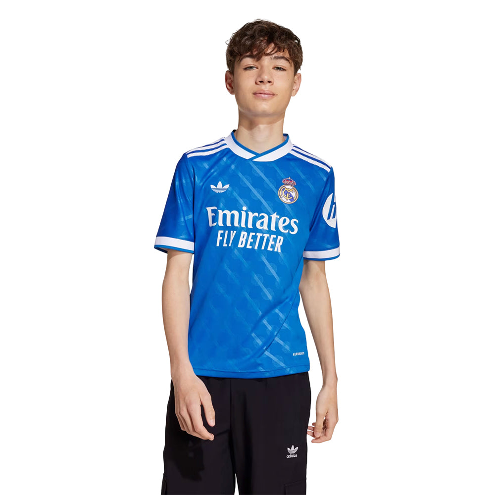 ADIDAS เสื้อแข่งเด็กทีมเรอัล มาดริด ชุดที่สาม ฤดูกาล 2025/26