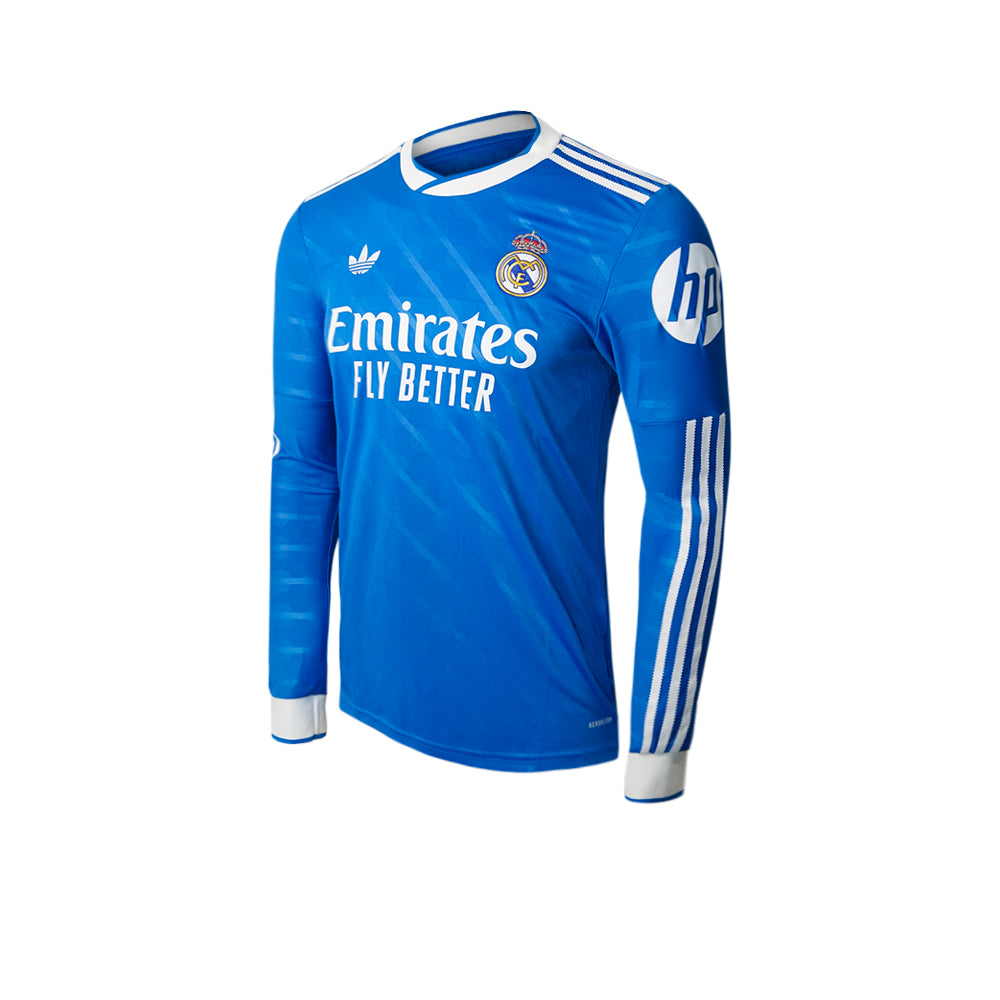 ADIDAS เสื้อแข่งผู้ชายแขนยาวทีมเรอัล มาดริด ชุดที่สาม ฤดูกาล 2025/26