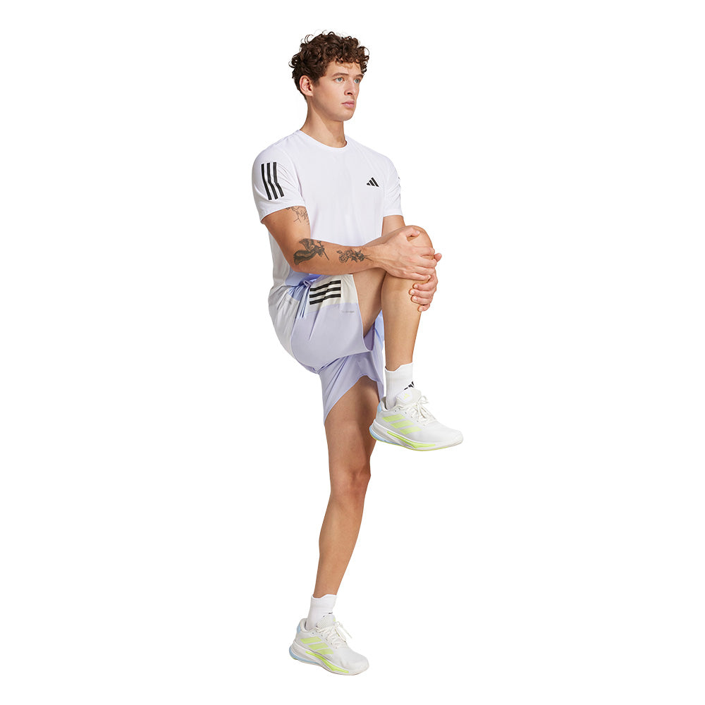 ADIDAS Own the Run CLIMACOOL Colorblock Men's Running Shorts - Supersports Thailand Supersports Thailand