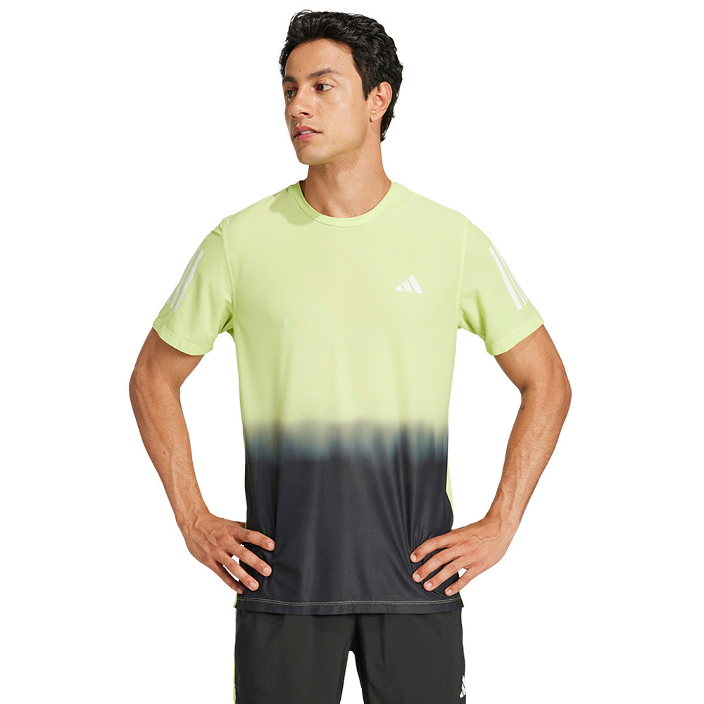 ADIDAS Own the Run CLIMACOOL Colorblock Men's Running T-Shirt
