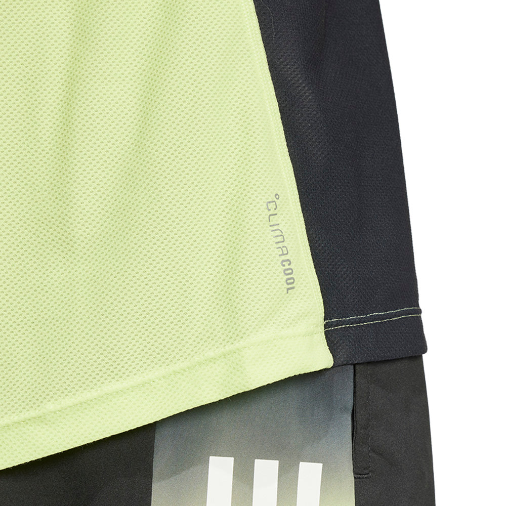 ADIDAS Own the Run CLIMACOOL Colorblock Men's Running T-Shirt