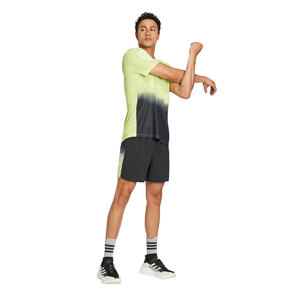 ADIDAS Own the Run CLIMACOOL Colorblock Men's Running T-Shirt
