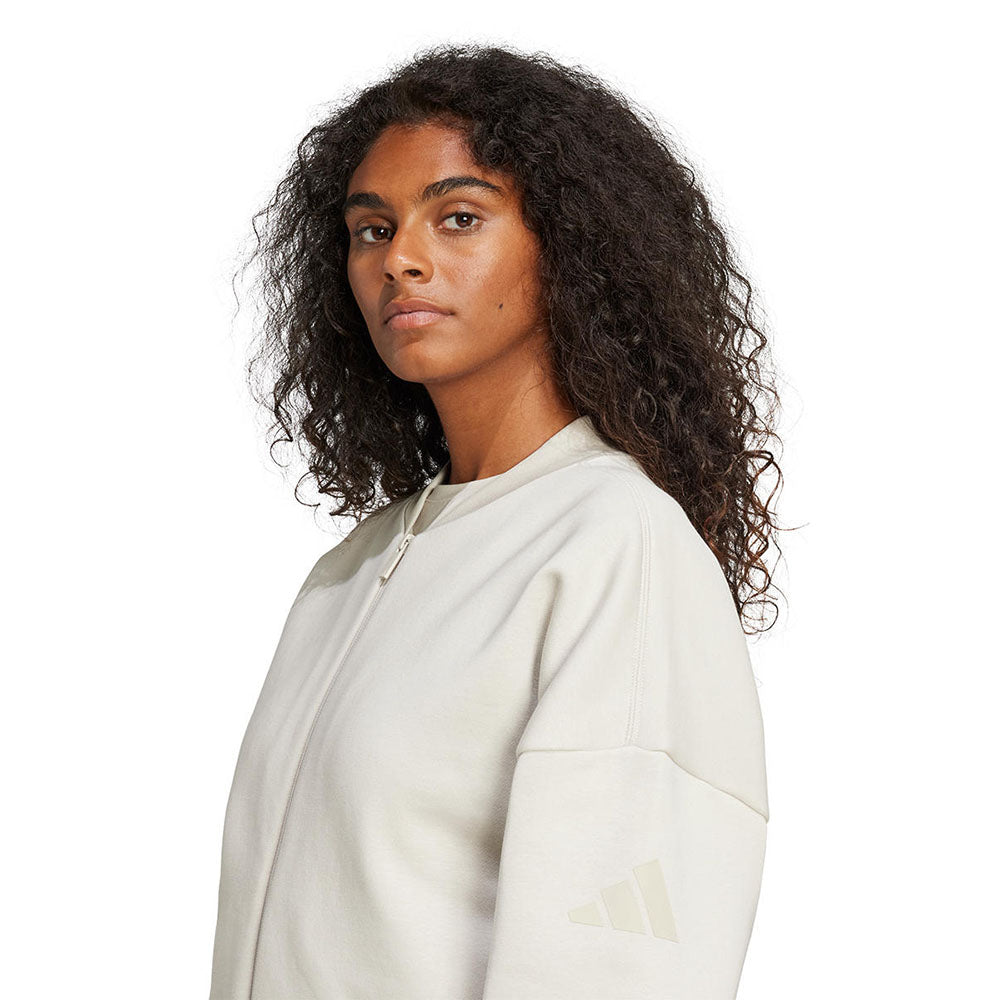 ADIDAS Essentials Contemporary Logo Bomber เสื้อแจ็คเก็ตผู้หญิง
