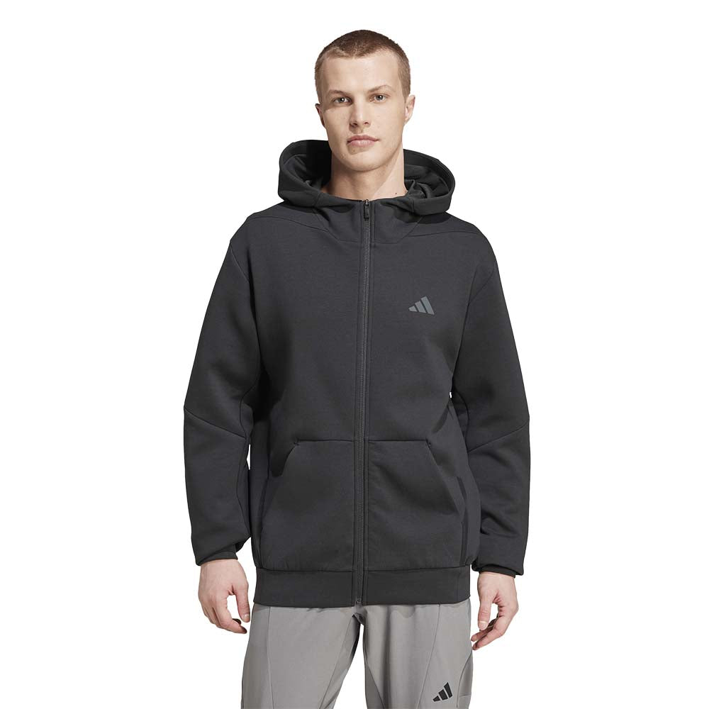 ADIDAS Designed for Training Full-Zip Track เสื้อแจ็คเก็ตออกกำลังกายผู้ชาย