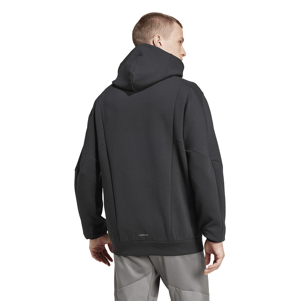 ADIDAS Designed for Training Full-Zip Track เสื้อแจ็คเก็ตออกกำลังกายผู้ชาย