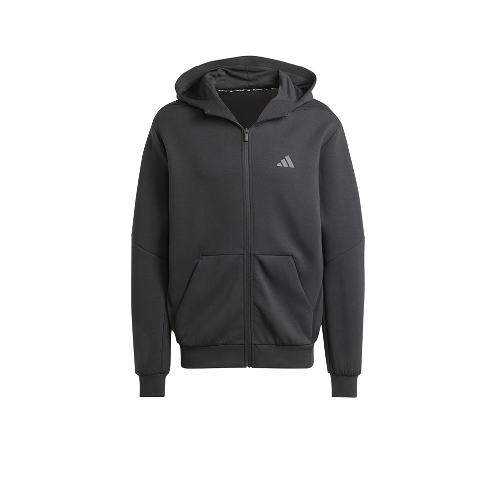 ADIDAS Designed for Training Full-Zip Track เสื้อแจ็คเก็ตออกกำลังกายผู้ชาย