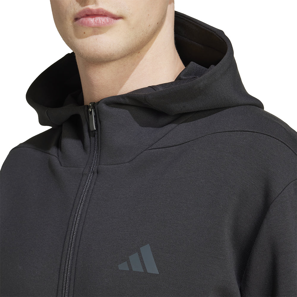 ADIDAS Designed for Training Full-Zip Track เสื้อแจ็คเก็ตออกกำลังกายผู้ชาย