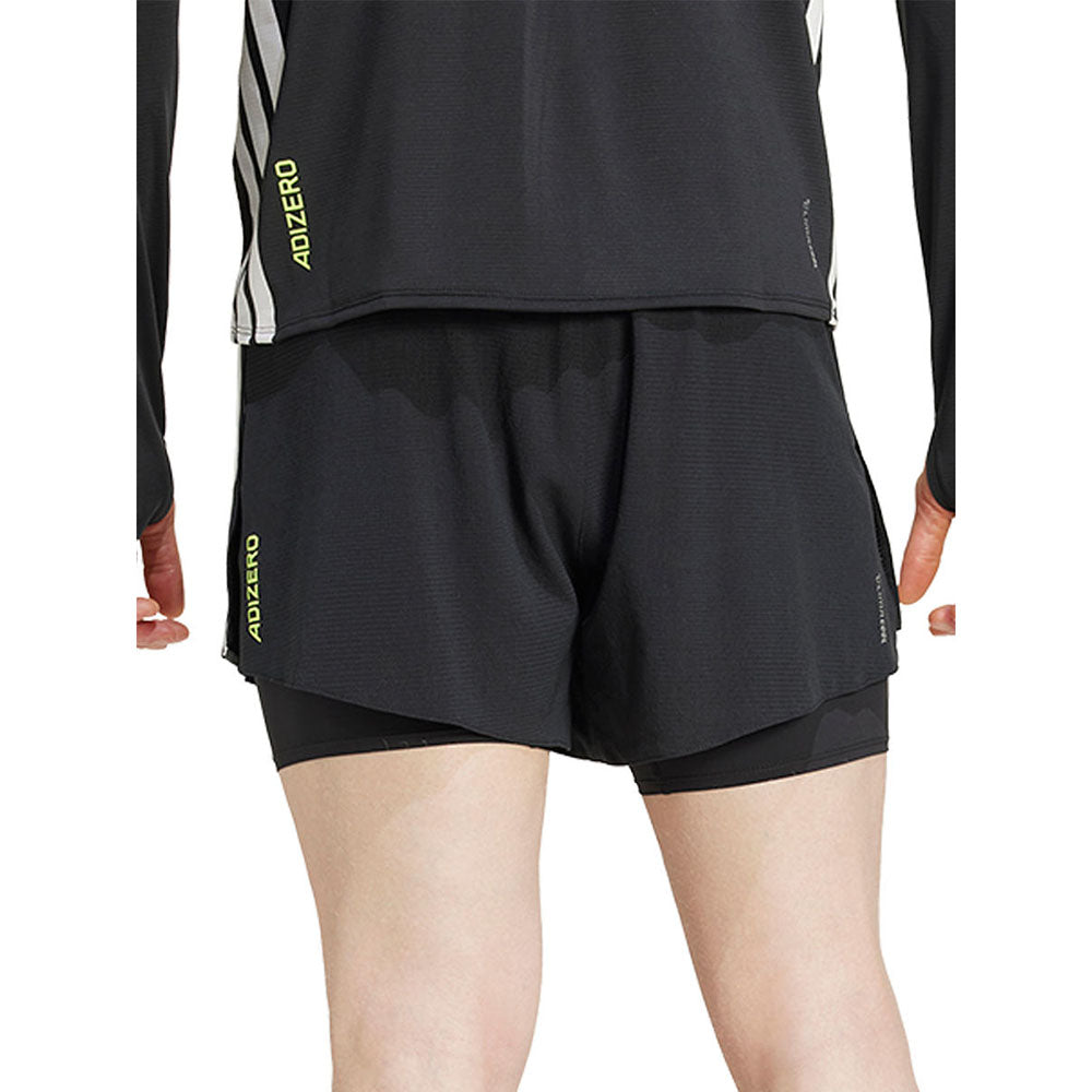 ADIDAS Adizero Running 2-in-1 Gel Pocket Men's Running Shorts