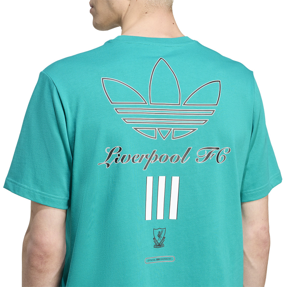 ADIDAS Liverpool FC Terrace Icons Graphic เสื้อยืดฟุตบอลผู้ชาย