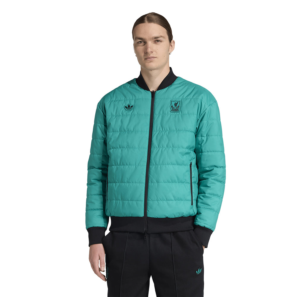 ADIDAS Liverpool FC Terrace Icons เสื้อแจ็คเก็ตผู้ชาย