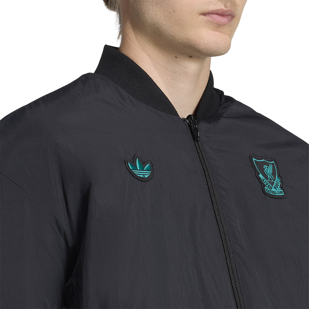 ADIDAS Liverpool FC Terrace Icons เสื้อแจ็คเก็ตผู้ชาย