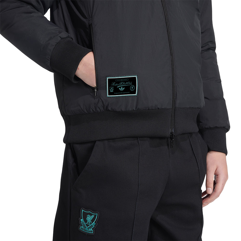 ADIDAS Liverpool FC Terrace Icons เสื้อแจ็คเก็ตผู้ชาย