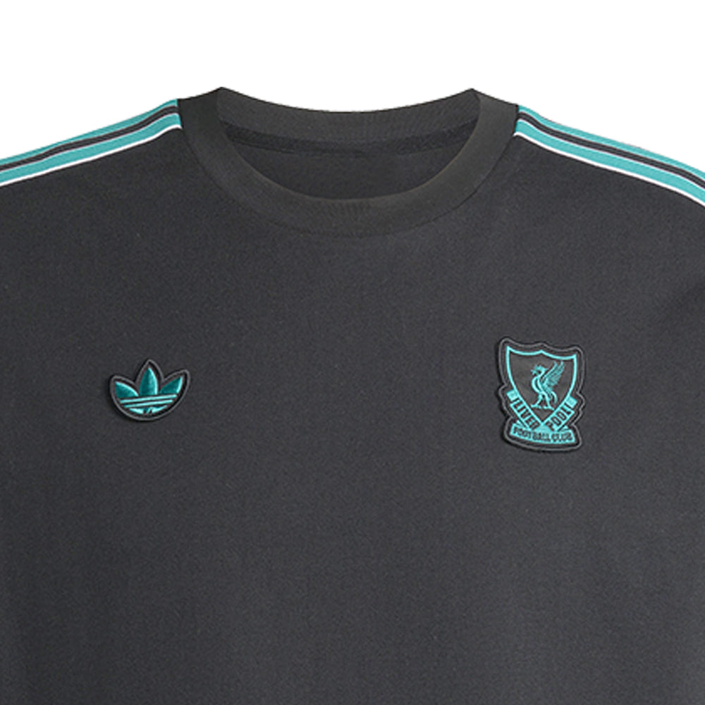 ADIDAS Liverpool FC Terrace Icons เสื้อยืดฟุตบอลผู้ชาย