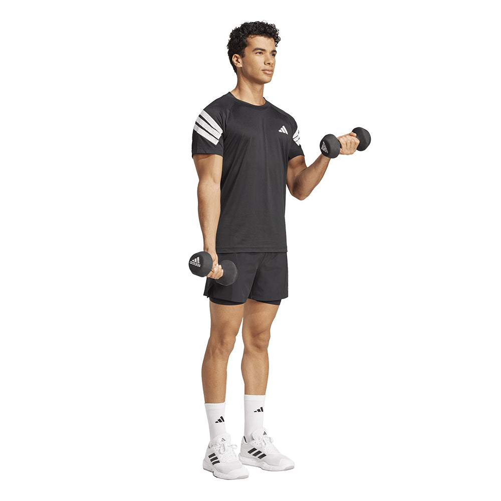 ADIDAS Icons 3-Stripes เสื้อออกกำลังกายผู้ชาย