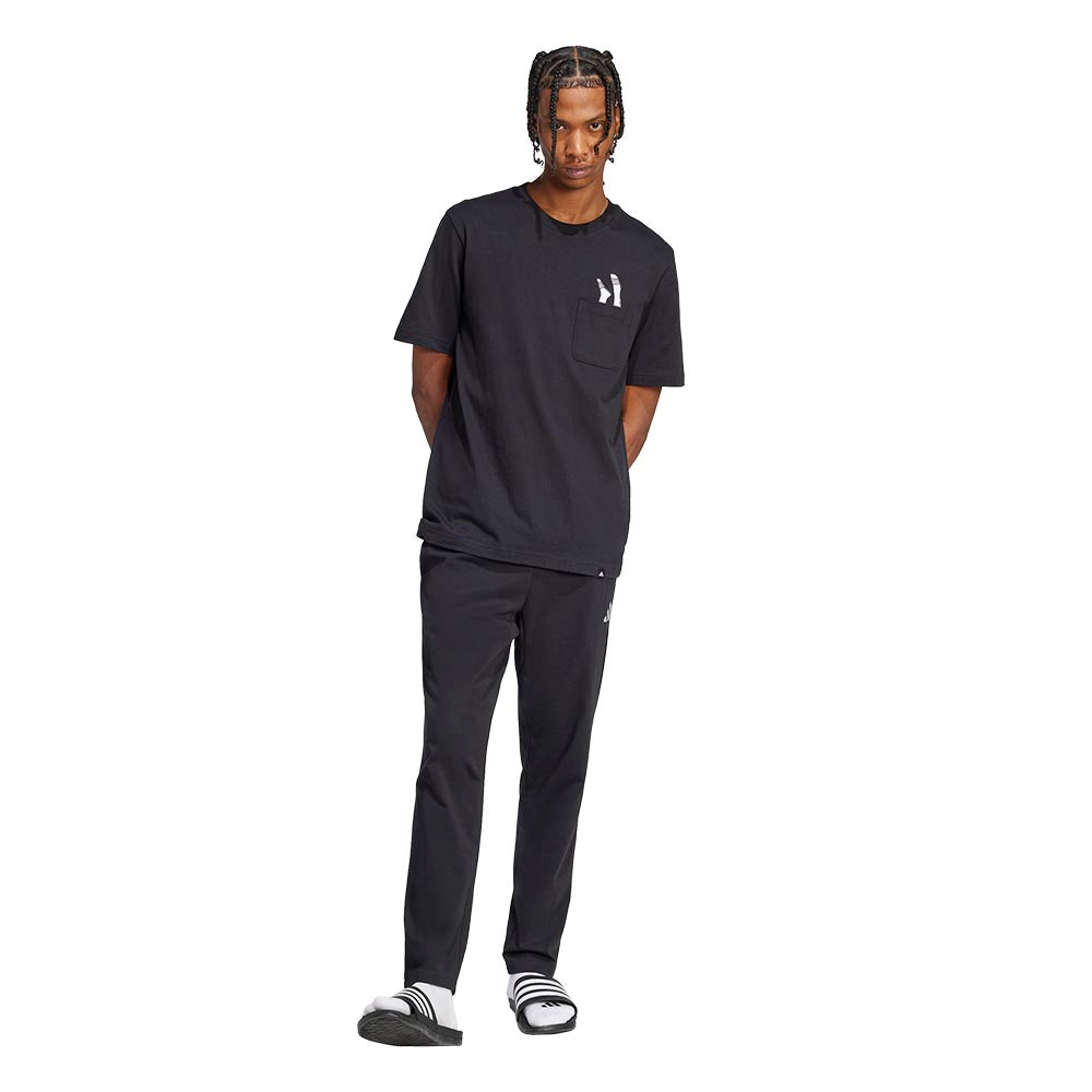 ADIDAS Lounge Slides Graphic Pocket Men's T-Shirt