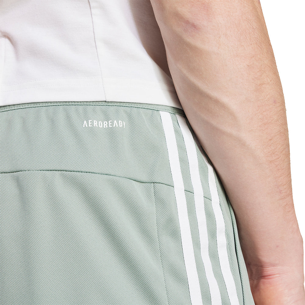 ADIDAS Train Essentials Piqué 3-Stripes กางเกงออกกำลังกายขาสั้นผู้ชาย