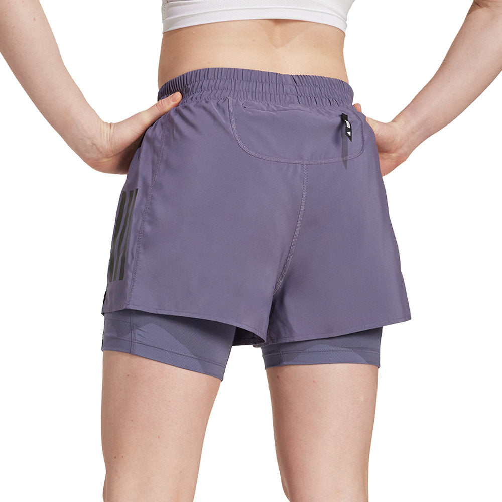 ADIDAS Own the Run Climacool 2-in-1 Women's Running Shorts