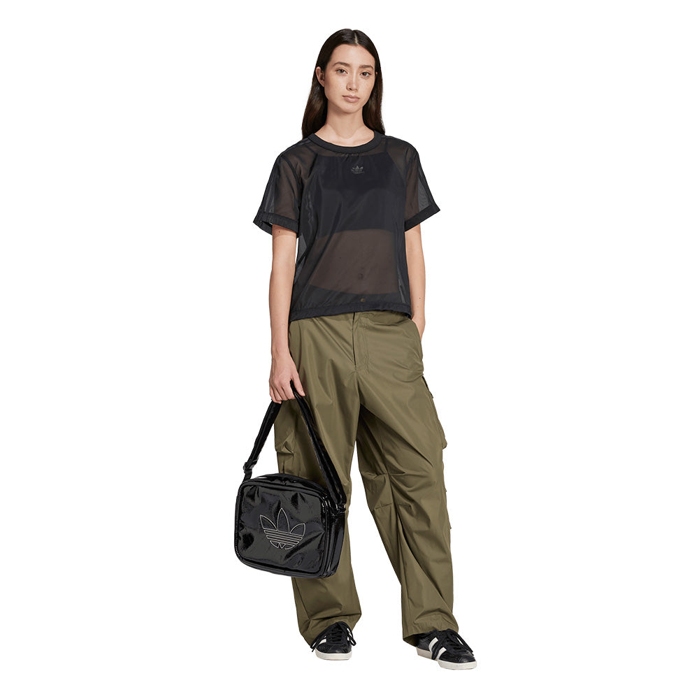 ADIDAS ORIGINALS Adicolor Sheer 3-Stripes เสื้อยืดผู้หญิง