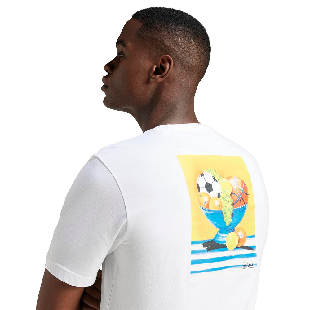 ADIDAS Lounge Still Life Bowl Graphic Men's T-Shirt