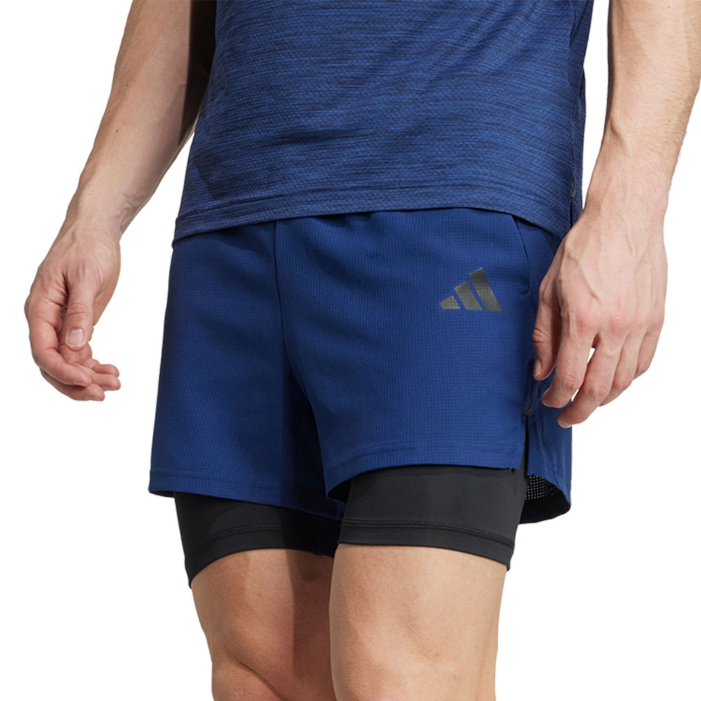 ADIDAS Gym+ 2-in-1 กางเกงออกกำลังกายขาสั้นผู้ชาย