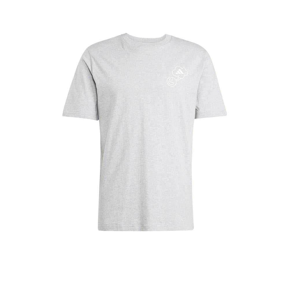 ADIDAS Lounge Verbiage Circle Graphic Men's T-Shirt