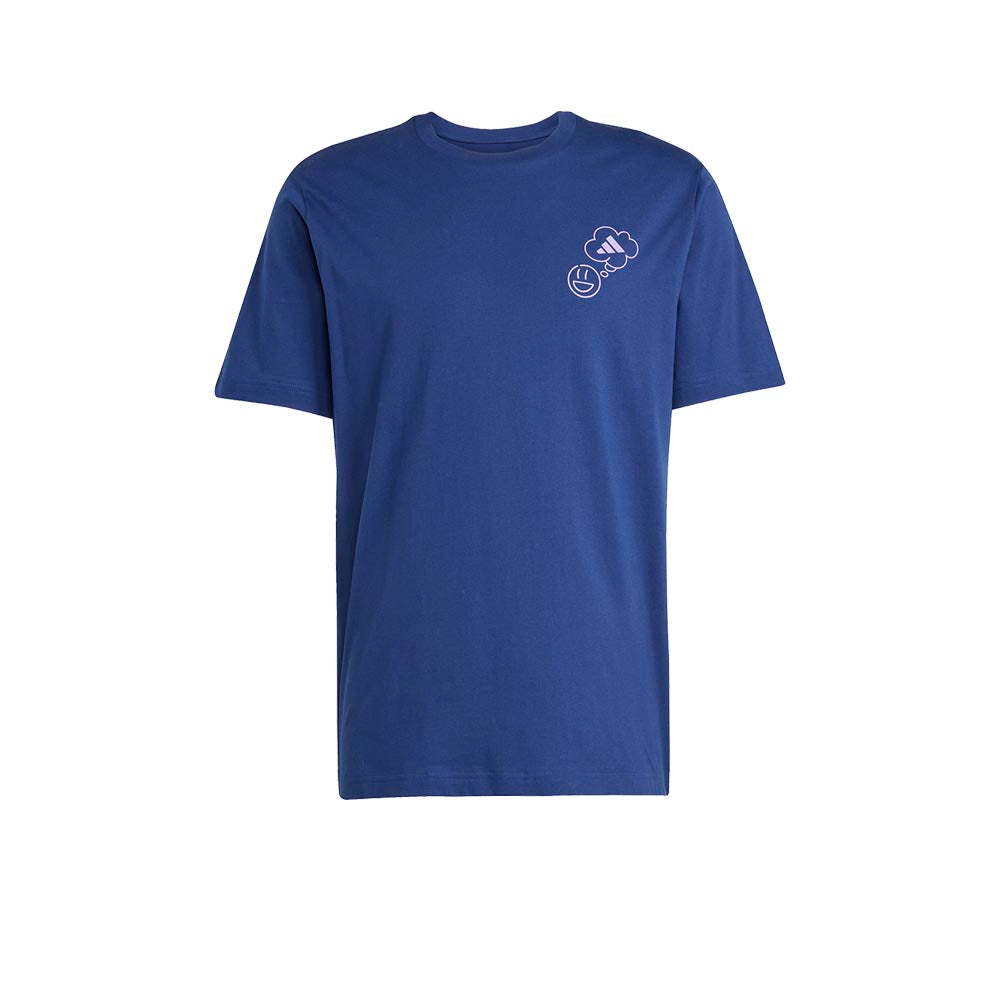 ADIDAS Lounge Verbiage Circle Graphic Men's T-Shirt