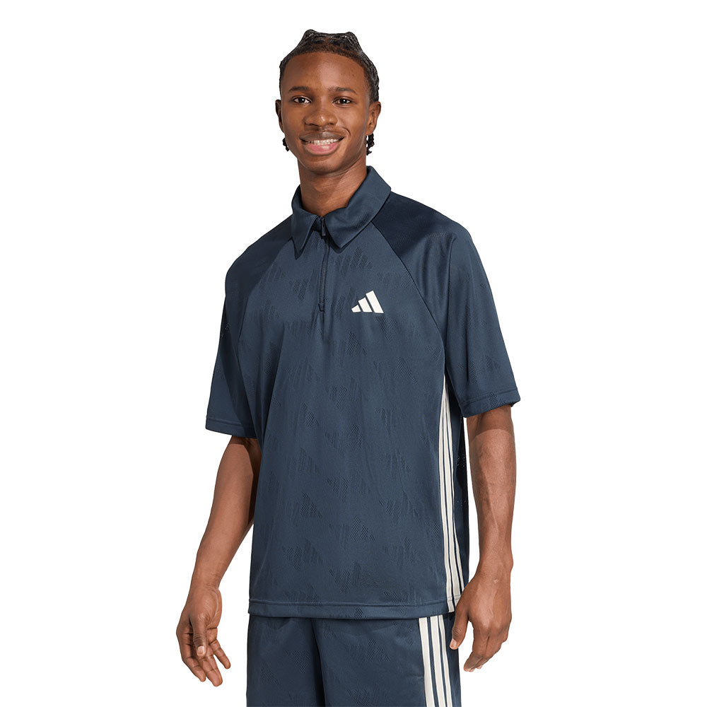 ADIDAS Stadium Jacquard เสื้อโปโลผู้ชาย