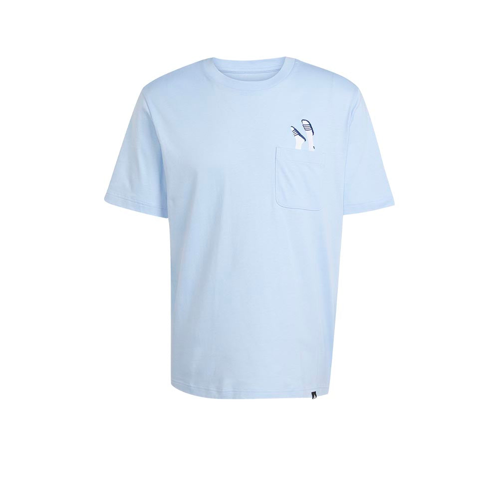 ADIDAS Lounge Slides Graphic Pocket Men's T-Shirt