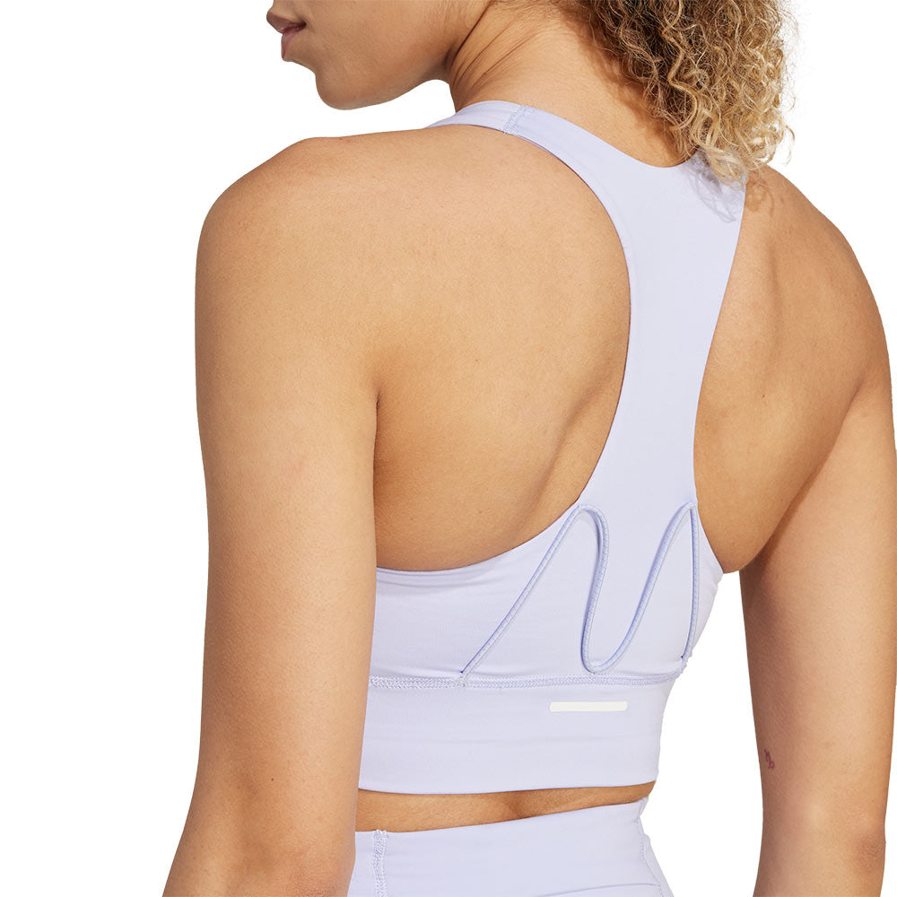 ADIDAS Own the Run Pocket Medium Support Print Women's Training Sports Bra - Supersports Thailand Supersports Thailand