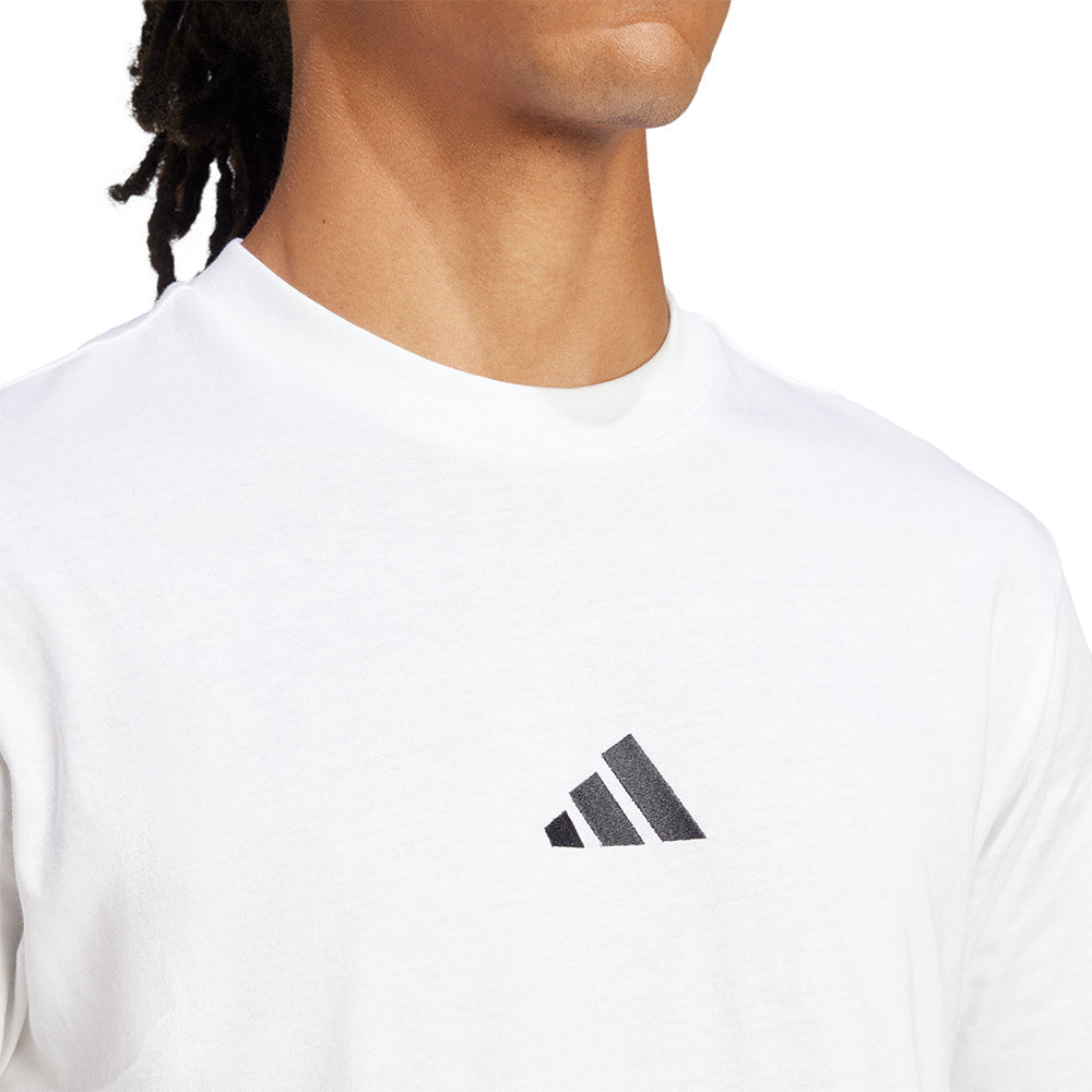 ADIDAS Essentials Small Logo Single Jersey เสื้อยืดผู้ชาย