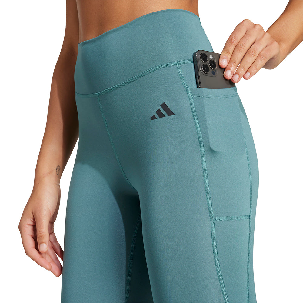 ADIDAS Optime Essentials Stash Pocket Full-Length กางเกงเลกกิ้งออกกำลังกายผู้หญิง