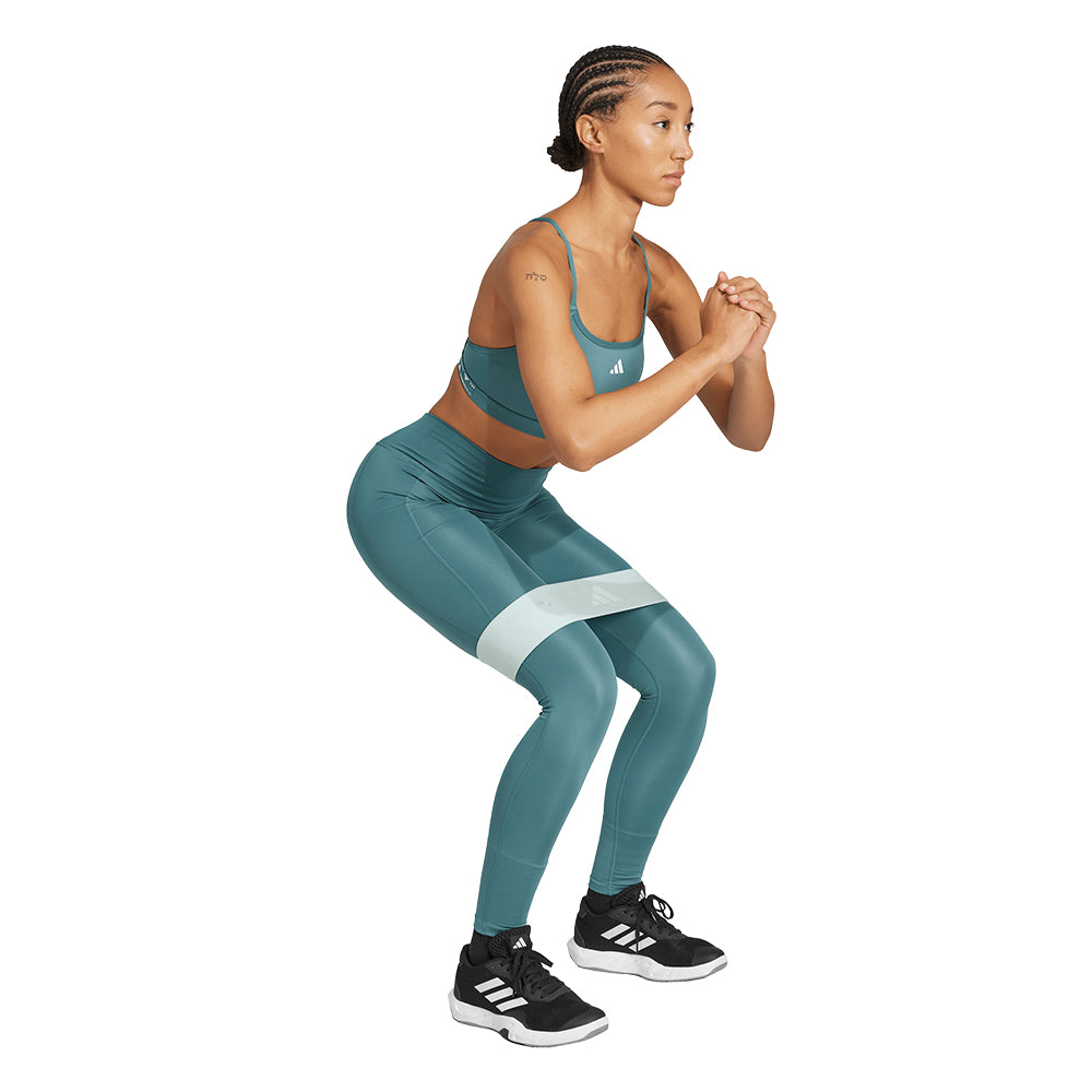 ADIDAS Optime Essentials Stash Pocket Full-Length Women's Training Leggings - Supersports Thailand Supersports Thailand