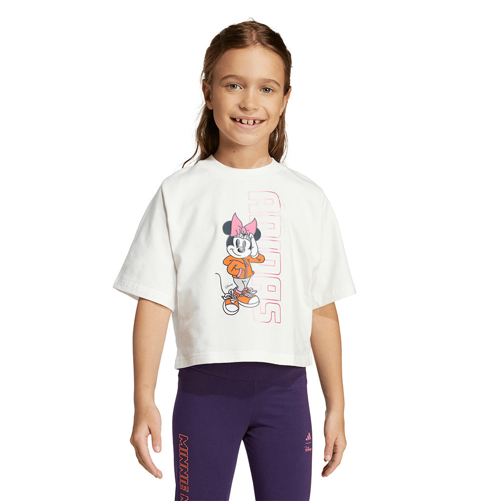 ADIDAS Disney Minnie Mouse เสื้อยืดเด็ก