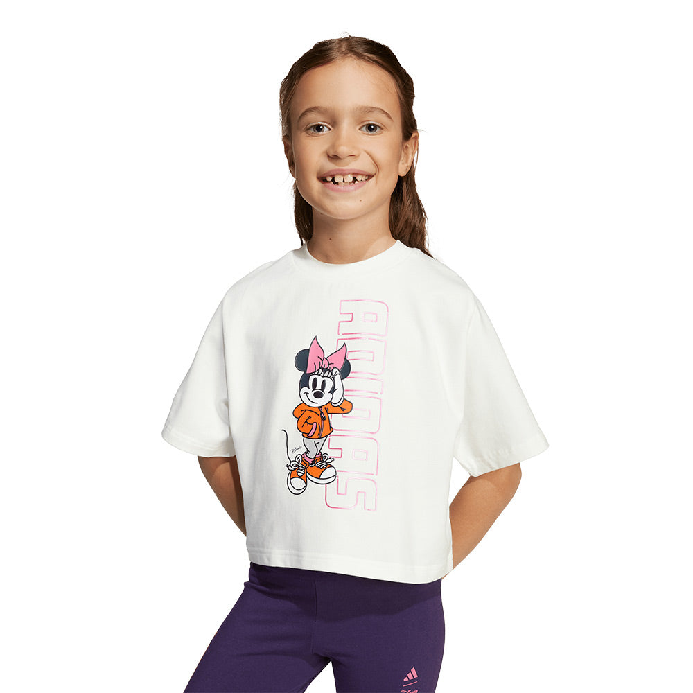ADIDAS Disney Minnie Mouse เสื้อยืดเด็ก