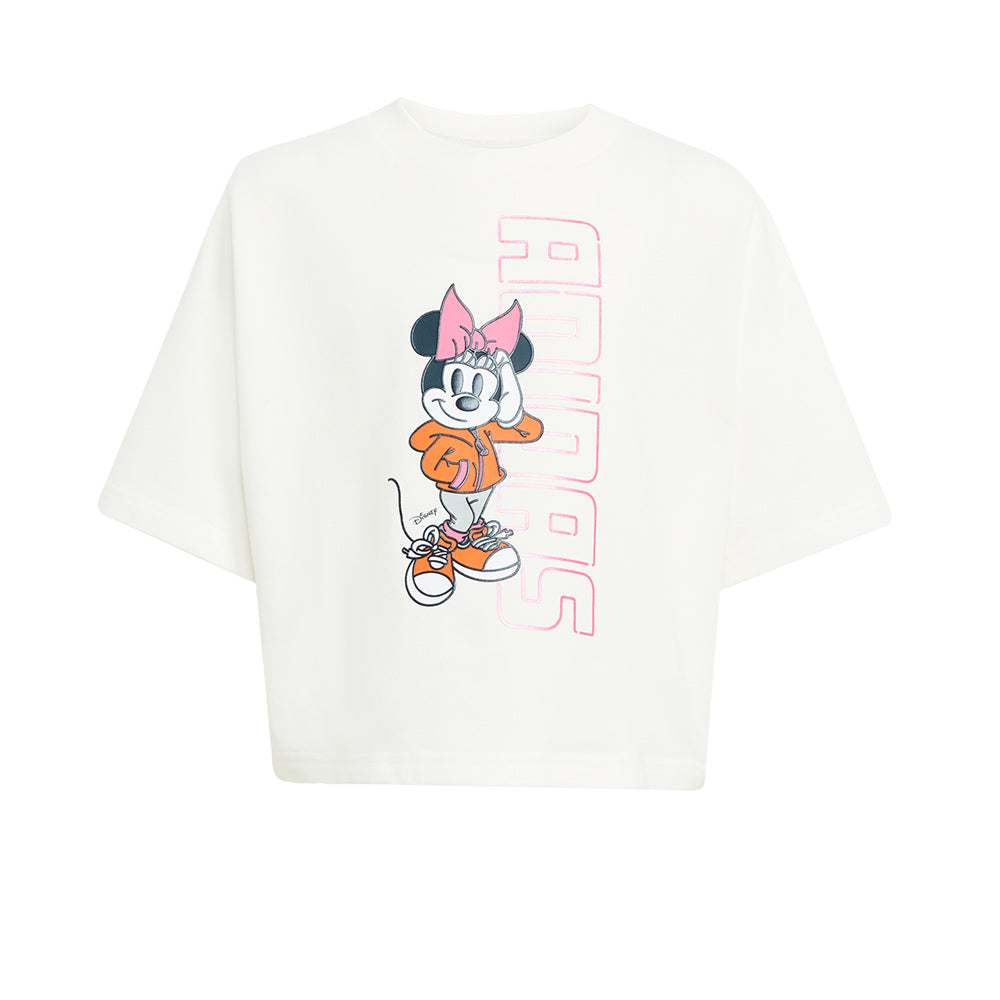 ADIDAS Disney Minnie Mouse เสื้อยืดเด็ก