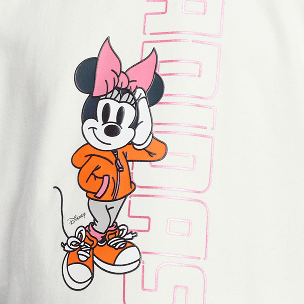 ADIDAS Disney Minnie Mouse เสื้อยืดเด็ก